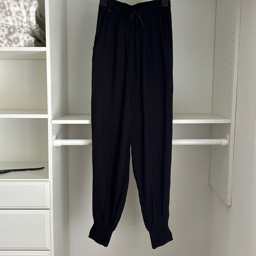 Black joggers